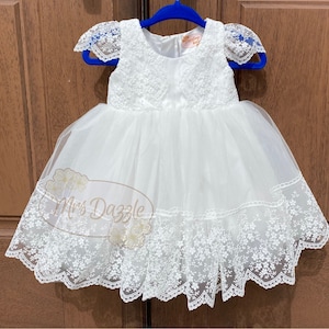 Handgemaakte BK-127 Doopjurk Doopjurk Kleding Meisjeskleding Babykleding voor meisjes Jurken Baby meisje jurk Doopjurk Doopjurk 