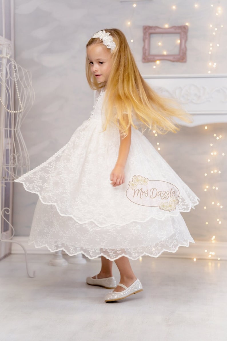 first communion dress, confirmation dresses, holy communion dress, communion dress, 1st communion dress, first holy communion dress image 3