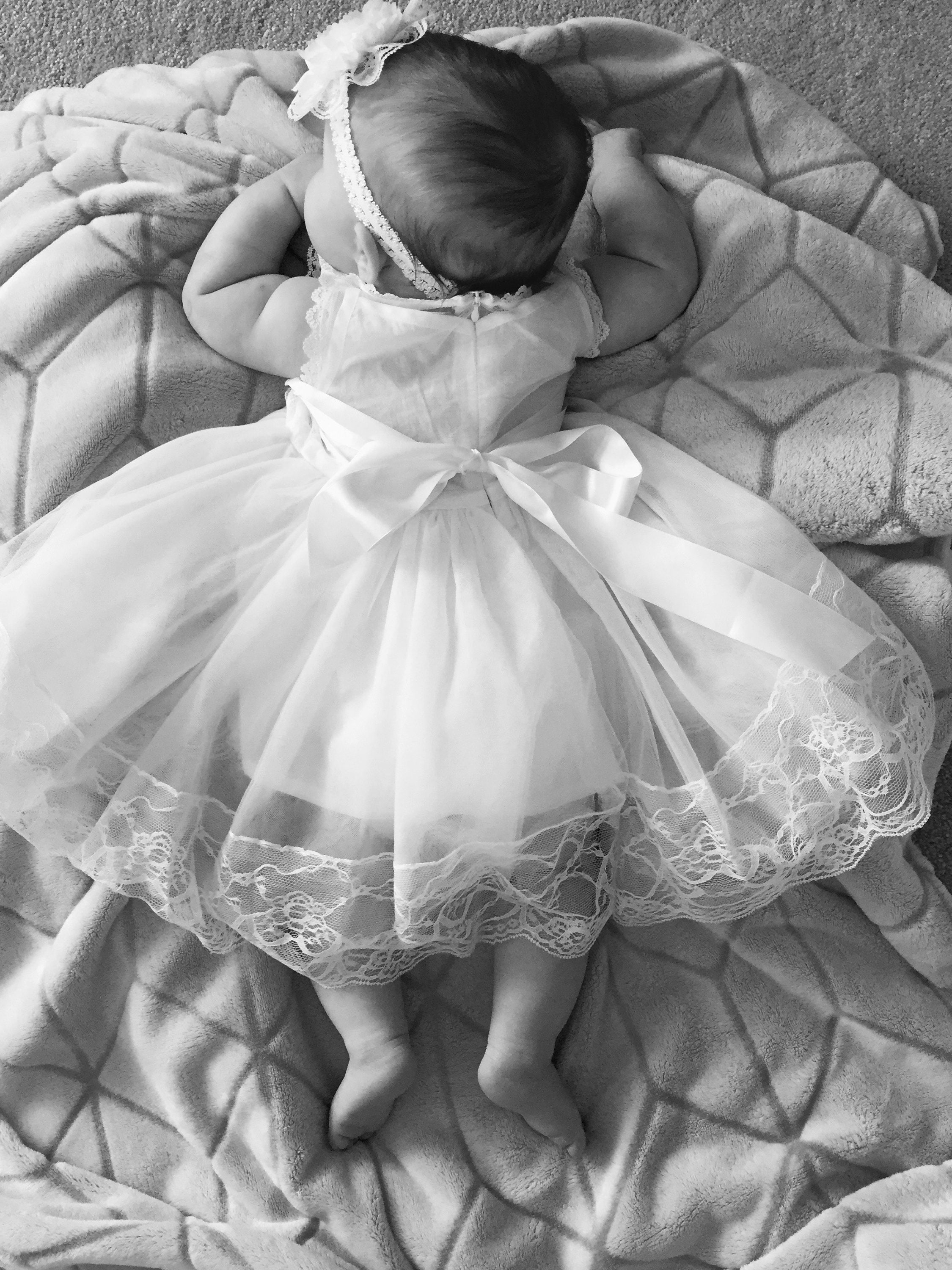 Flower Girl Dresschampagne Flower Girl Dresslace Flower Girl Etsy