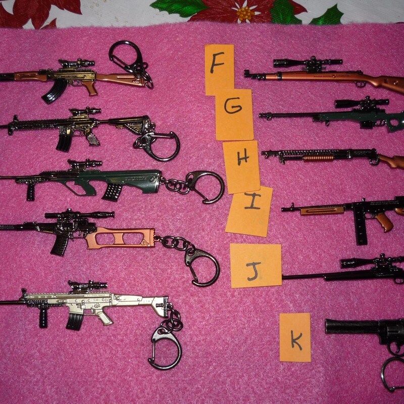 Handgun Keychain - Etsy
