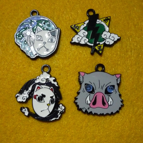 Anime Charm Bracelet Etsy