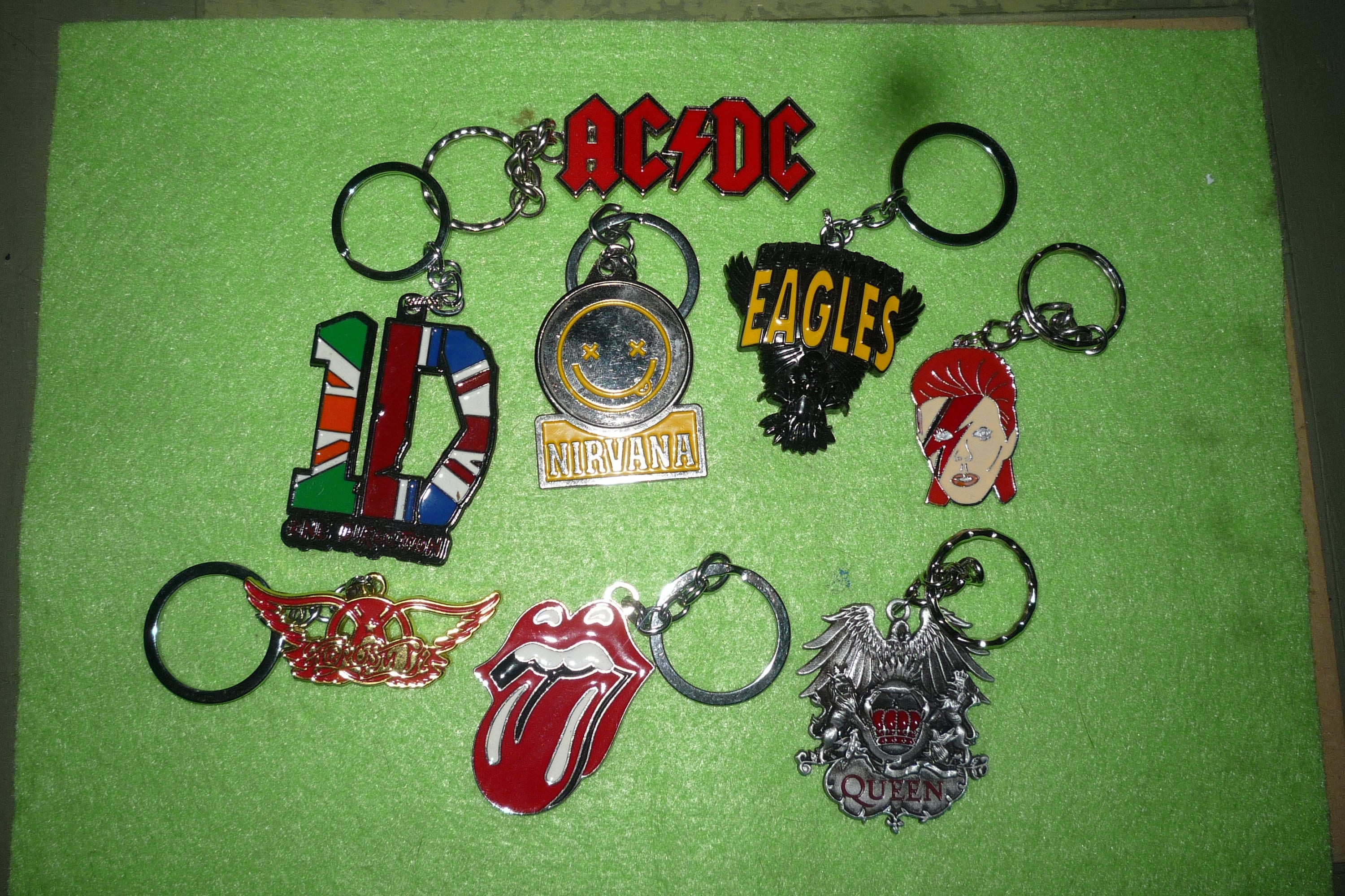 Rock Band keychain 1 pc. Etsy