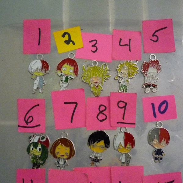 Anime Charm Etsy