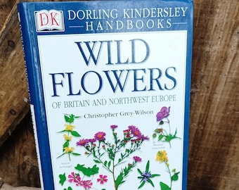 Vintage Wildblumen-Führerbuch | Garten Dekor | Geschenk für Gärtnerin