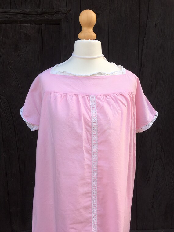Vintage Nightgown Pink Women's Nightwear