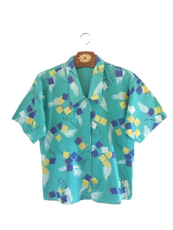 Vintage 1980s Women's Blouse