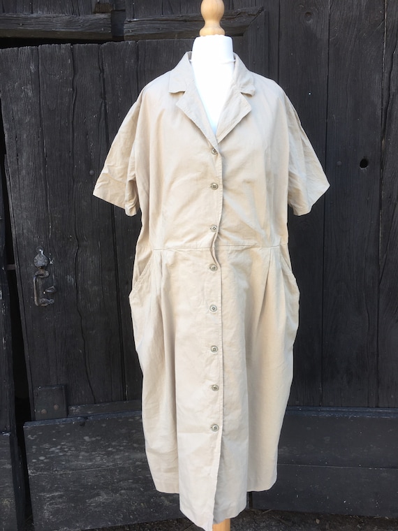 Vintage Workwear Dress