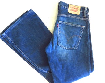 Acampanados pantalones vaqueros levis | Etsy España