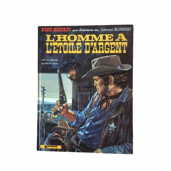 Bande dessinée western des années 60 | L'homme à l'étoile d'argent