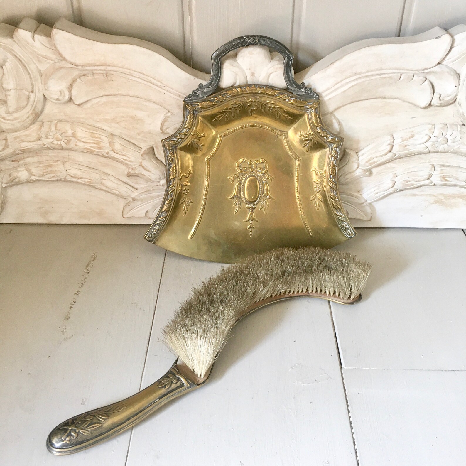 Antique Brass Dust Pan. Victorian Home Decor Etsy