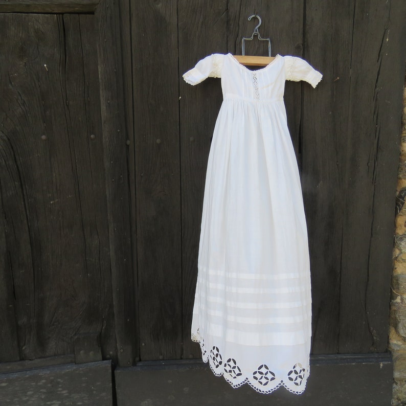 Antike weiße Taufe Kleid Baby Mädchen | Etsy