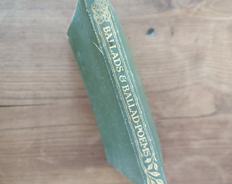 Vintage Poetry Book, 1930s Book Decor, Gift Idea