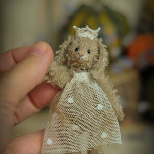 Artiste Teddy Bunny Princesse Fiona 3 pouces