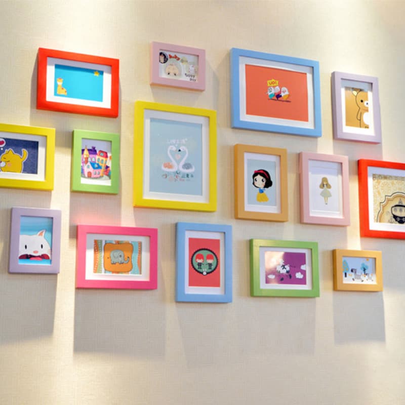 Colorful Small Frame Colourful Frames - Etsy UK