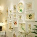 14 pieces/set solid wood pictureframe set white color european wall hanging photo frame combination living room wall decoration