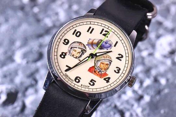 Soviet watch Raketa Yuri Gagarin best watch wrist… - image 3