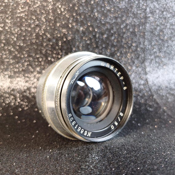 Jupiter-8 50mm f/2 レッド Pレンズ – ヴィンテージ ソビエト M39