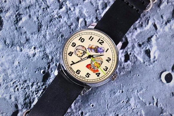 Soviet watch Raketa Yuri Gagarin best watch wrist… - image 5