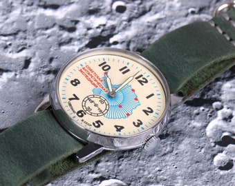 Pobeda Soviet Antarctic Expedition Military Mechanical Watch cold war watch