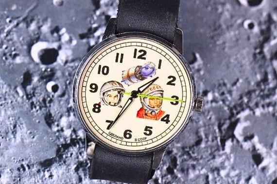 Soviet watch Raketa Yuri Gagarin best watch wrist… - image 1