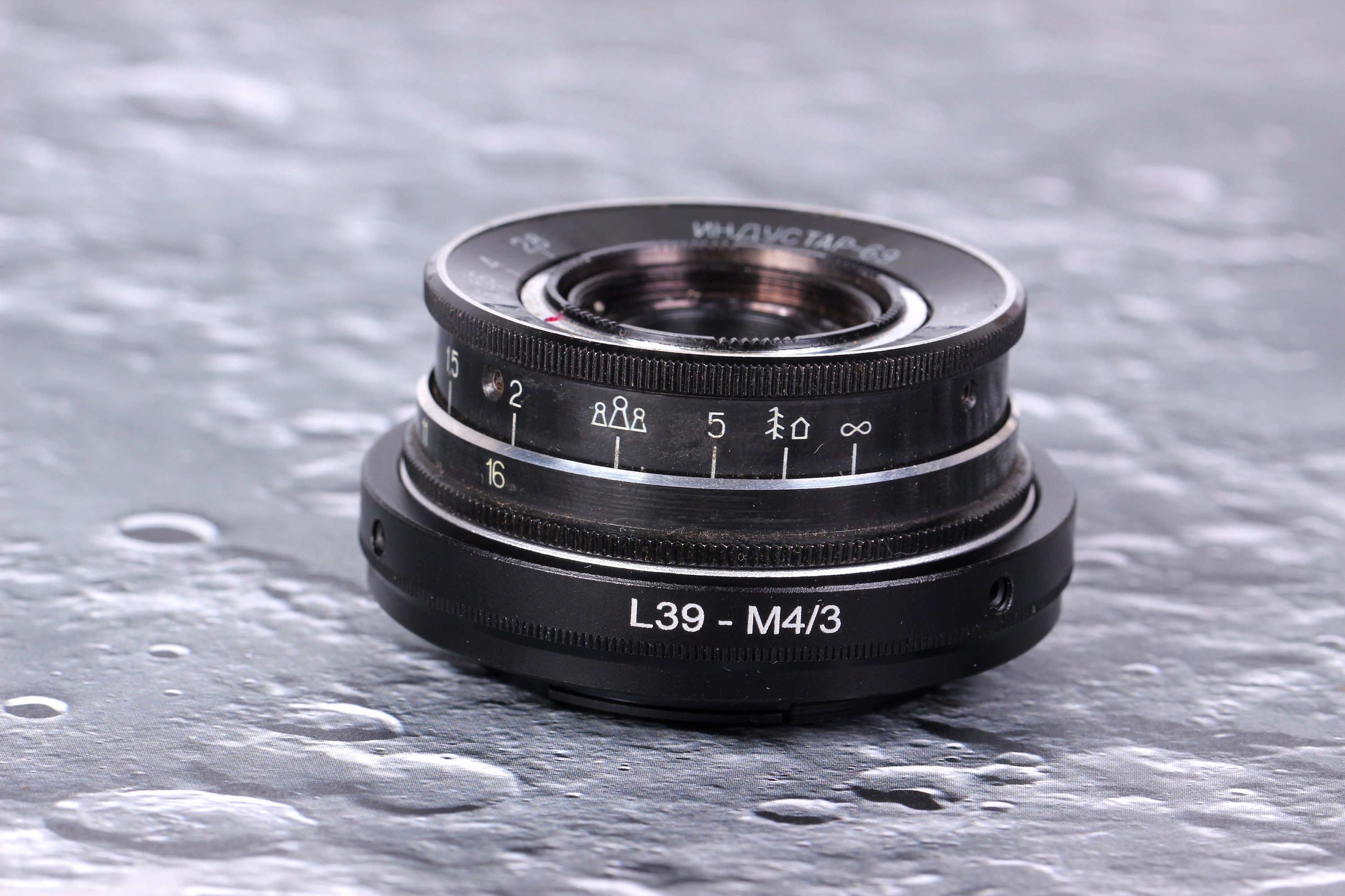 Soviet INDUSTAR 69 28mm F2.8 Lens for Micro 4/3 – Rare Vintage