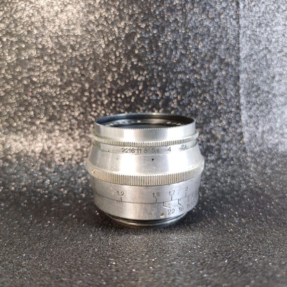 Jupiter-8 50mm f/2 レッド Pレンズ – ヴィンテージ ソビエト M39