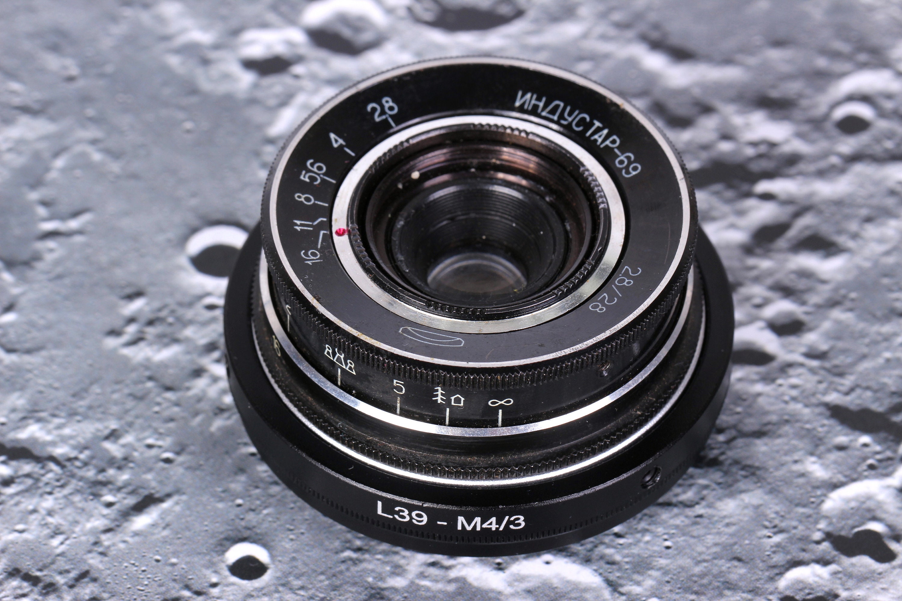 【massa】インダスター Industar-69 28mm f2.8 Industar-69（インダスター）28mm/F2.8 ※改造品｜オールドレンズ