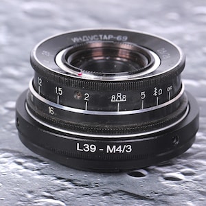 Soviet INDUSTAR 69 28mm f2.8 Lens for Micro 4/3 – Rare Vintage Macro Lens