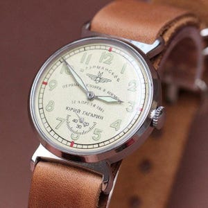 Reloj Sturmanskie estilo Gagarin: reloj para hombre inspirado en los pilotos soviéticos, un accesorio moderno para el día a día. imagen 2