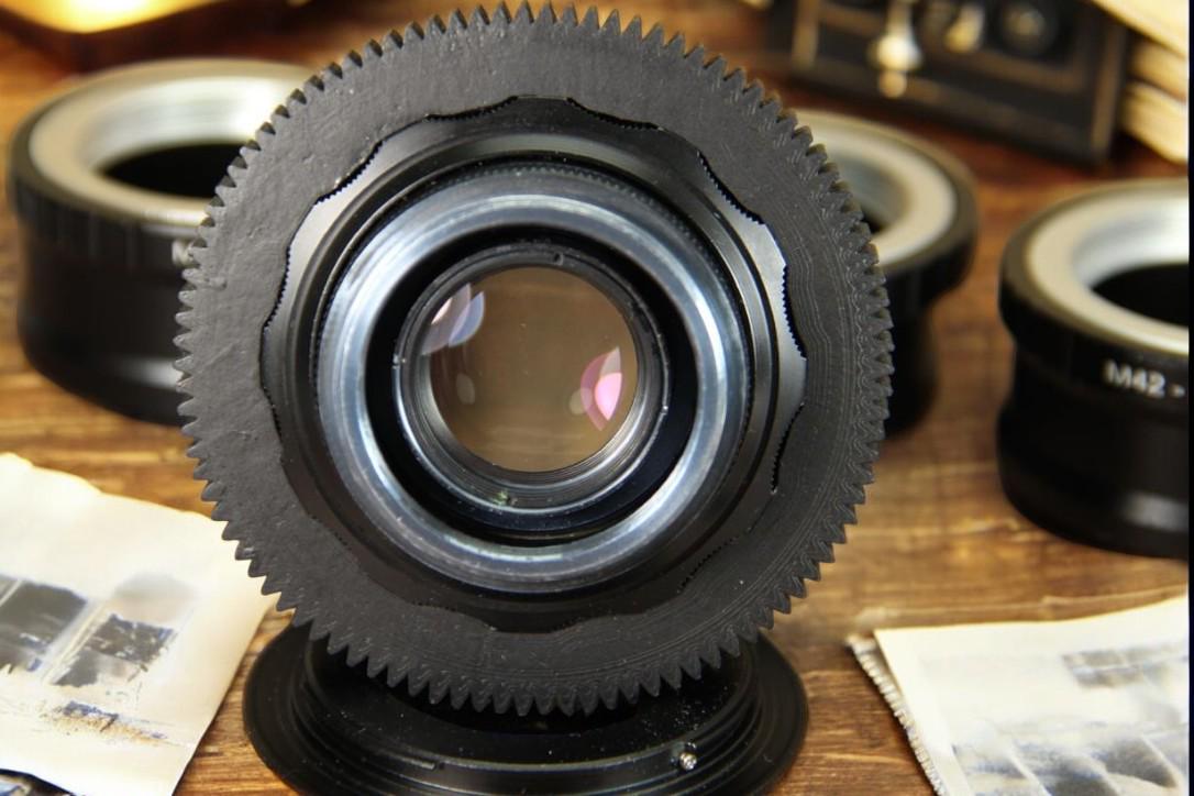 Petzval Modified Helios 44-2 Lens – M42 Mount With Adapter – Swirly Bokeh Effect – Clean Glass