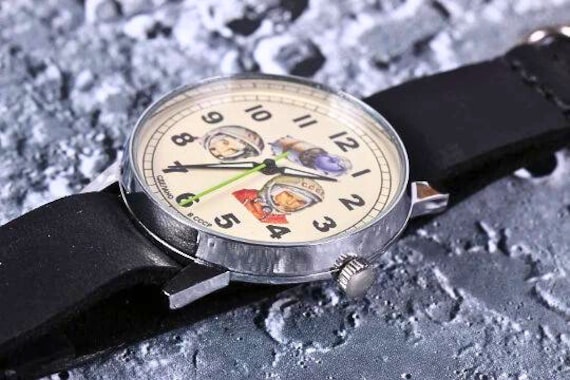 Soviet watch Raketa Yuri Gagarin best watch wrist… - image 2