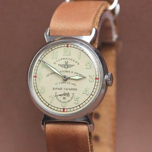 Reloj Sturmanskie estilo Gagarin: reloj para hombre inspirado en los pilotos soviéticos, un accesorio moderno para el día a día. imagen 3