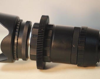 Jupiter-11A 135mm f/3.5 M42 Lens – Vintage Soviet Portrait Lens for Fuji FX, Sony E, Nikon Z – Cine Mod Bokeh, Rare USSR Lens