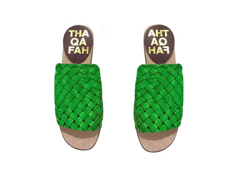 huaraches womens green