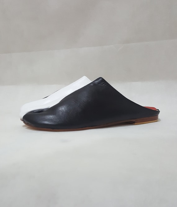 Schoenen damesschoenen Klompen & Muilen Vintage 1970s Red Justin's Slip-On Leather Mules Women's size US 8 Made in USA 