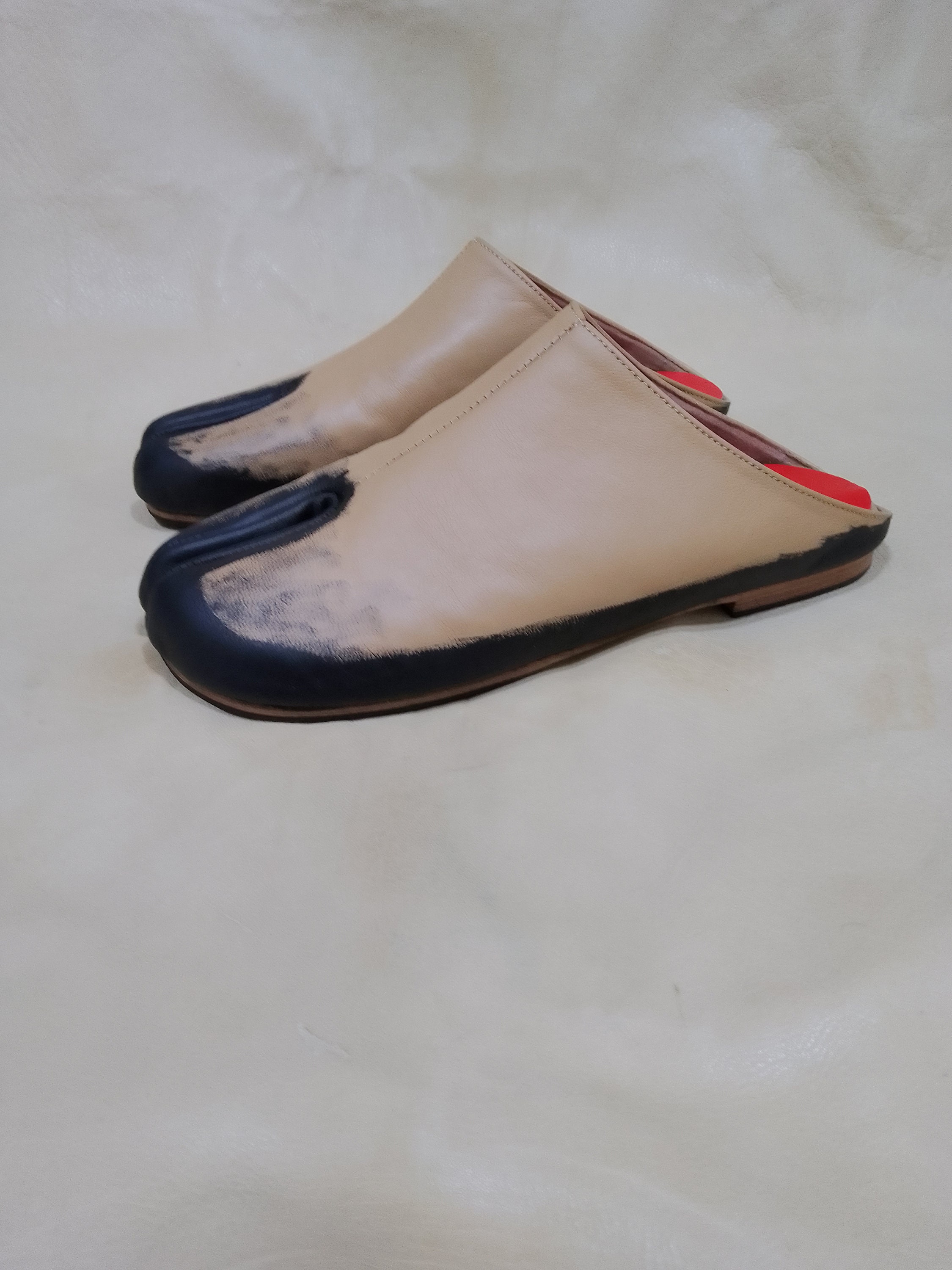 TABI’ MULES Tabi Mules, Quilted Tabi Mules, Ninja Shoes, Split Toe Mules