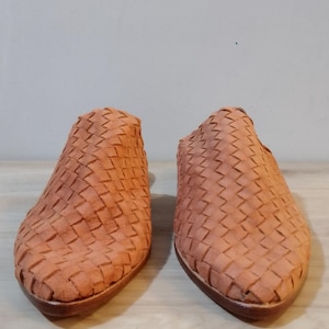 Pointed toe mules, Moroccan Babouche- Pre Order