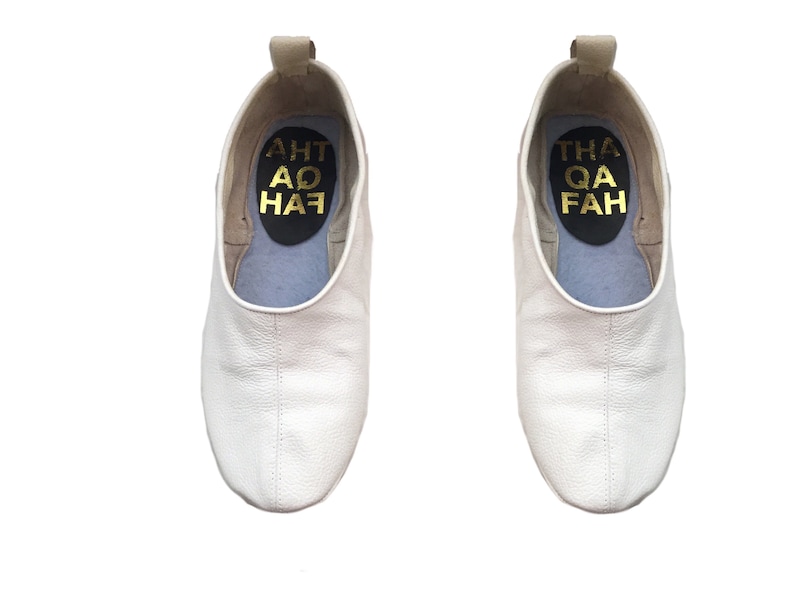 Tabi socks,Glove shoes leather slippers gift for her,leather travel shoes ballet flats
