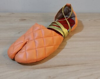 Tabi Ballet Flats, Quilted Tabi flats- Thaqafah