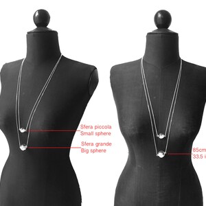 YFN Dobermann Collana In Argento 925 Con Ciondolo A Cuore E Gattini, Per Donne E Ragazze, Regalo In Cofanetto