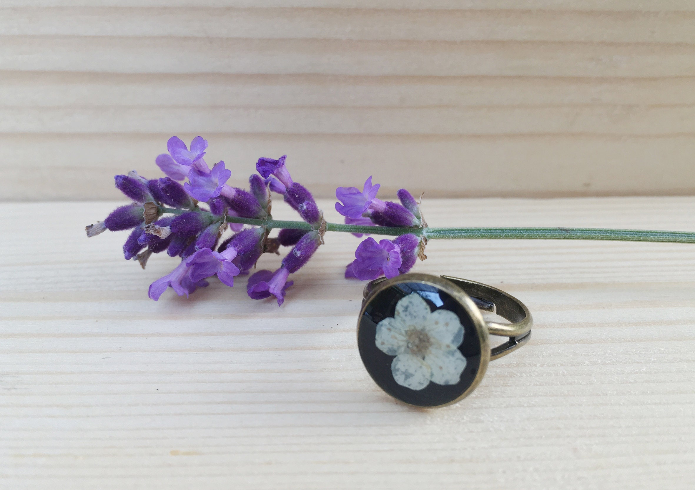 Flower series ring 2024 bracelet necklace set