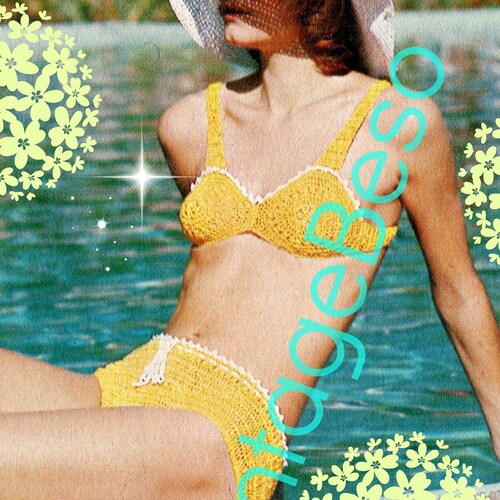 DIGITAL PATTERN Pdf Pattern Bathing Suit KNITTING Pattern Etsy