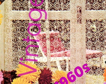 Natural Jute Crochet Curtain Door Window With Wooden Beads Etsy