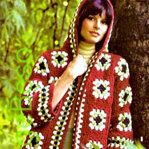 70s Hooded Coat - Etsy