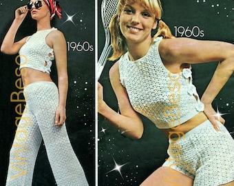 レディースホルタートップパターン • 1970年代のヴィンテージ