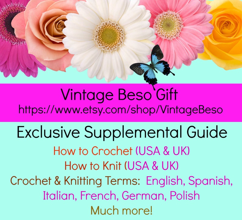 Dress Crochet Pattern Vintage 1960s \u2022 Teen Summer Wear w Lovely Cross-Over Bodice and Flower Trim \u2022 Sleeveless Sweet\u2022 Watermarked PDF Only