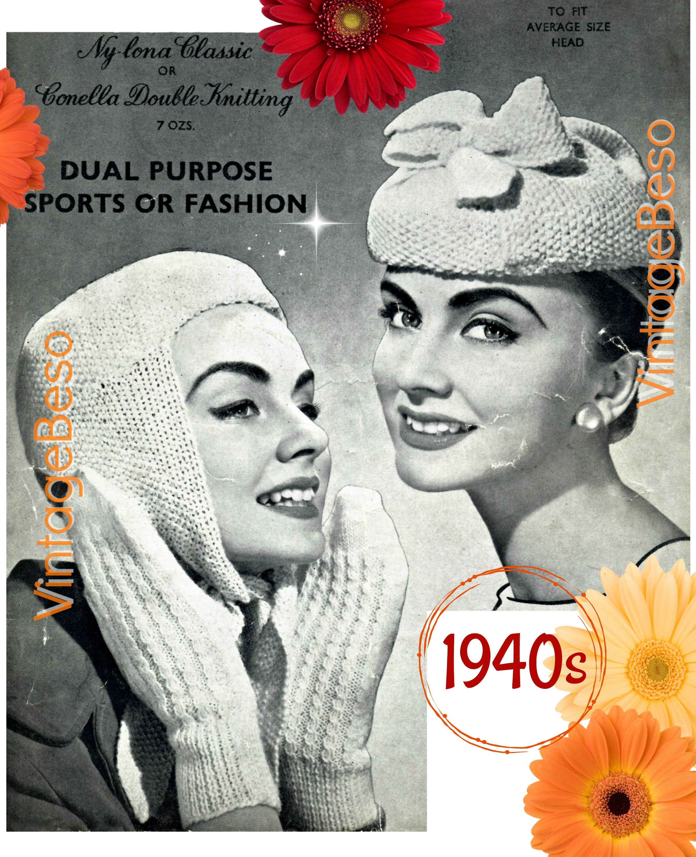 Convertable Hat Knitting Pattern Mittens Knitting Pattern Convertable Hat Knitting Pattern Mittens Knitting Pattern