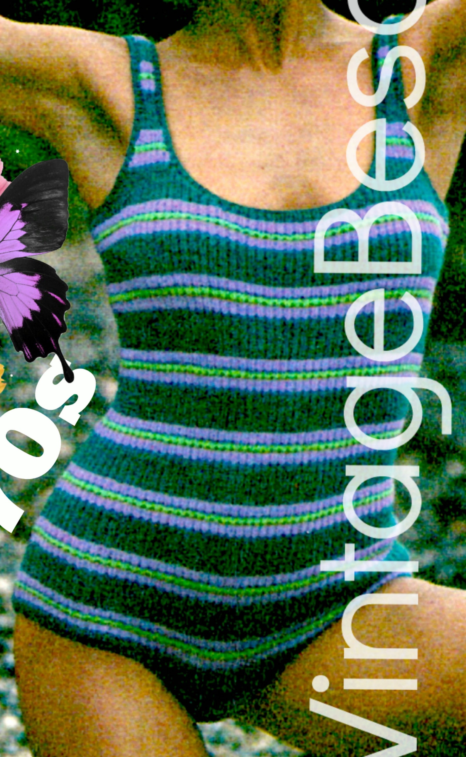 DIGITAL PATTERN Pdf Pattern Bathing Suit KNITTING Pattern Etsy