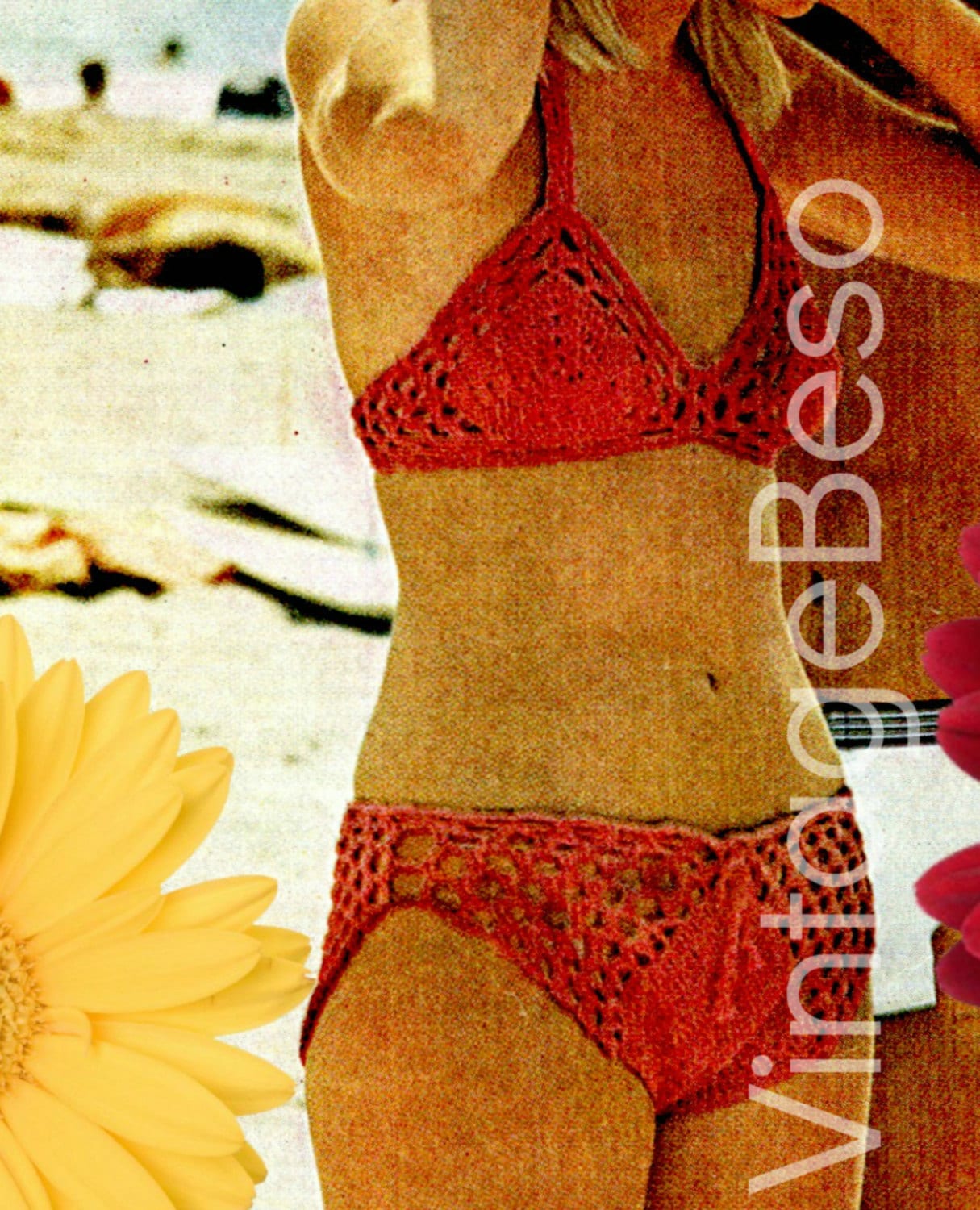 Vintage Crochet Bikini