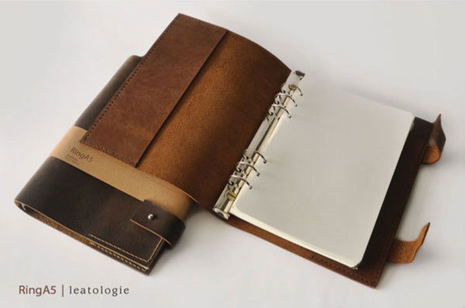 A5 6ring Binder Notebook Ringa5 Etsy Canada